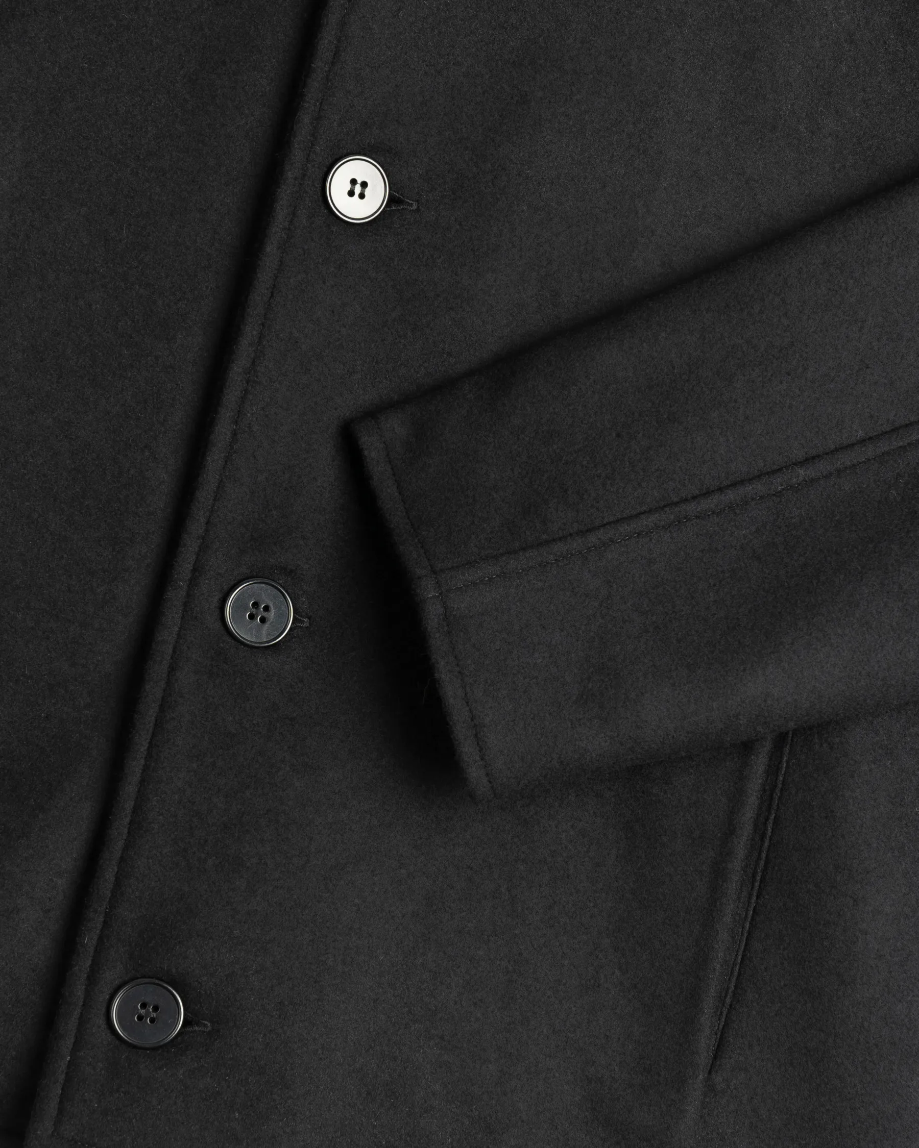 High Collar Wool Jacket