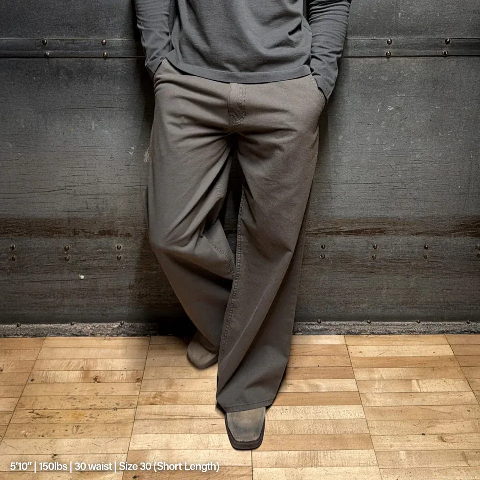 SHIBUYA WIDE-LEG CHINO PANTS