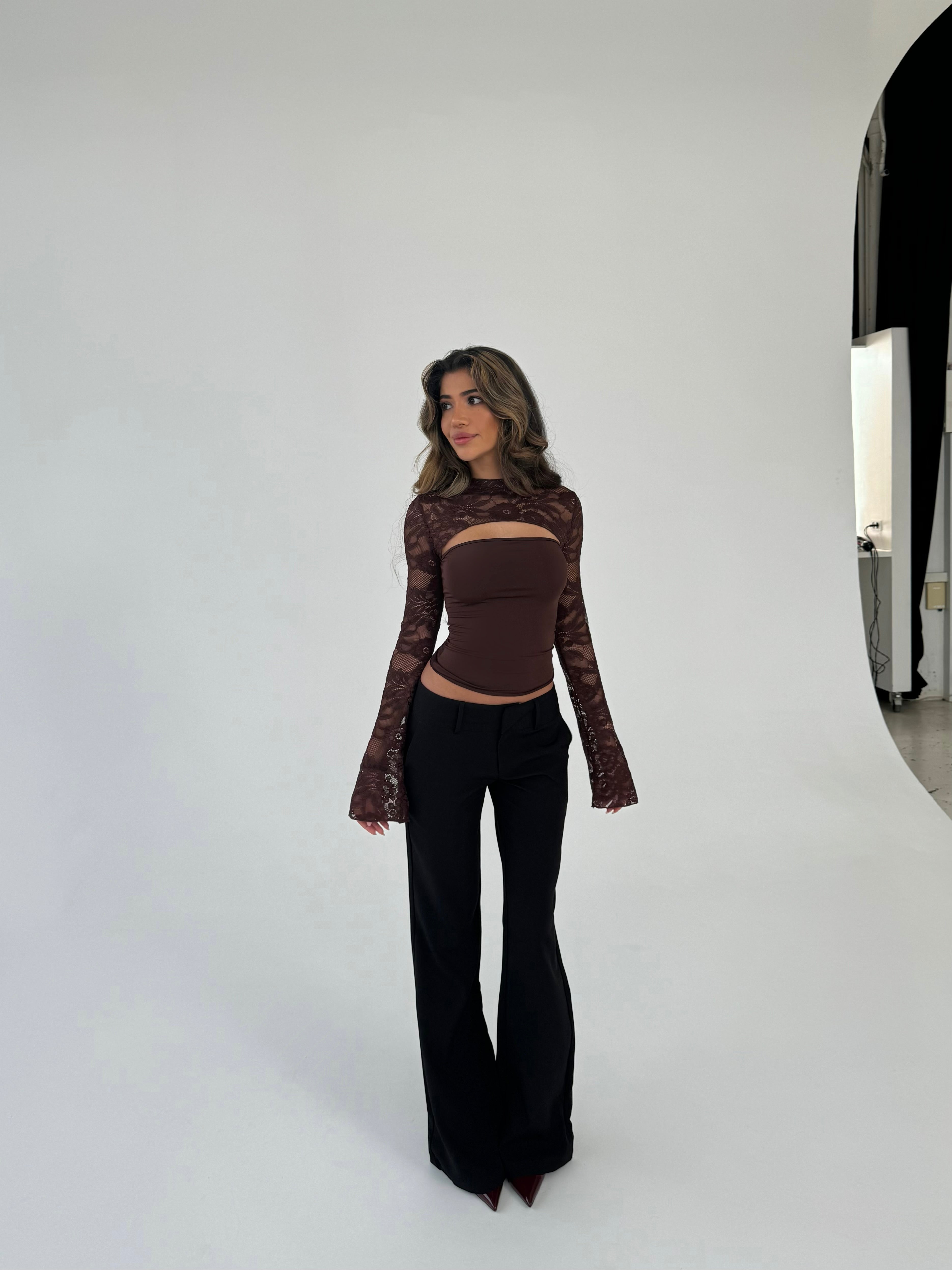 Livia low waist trousers (Buy 2 Free Shipping）