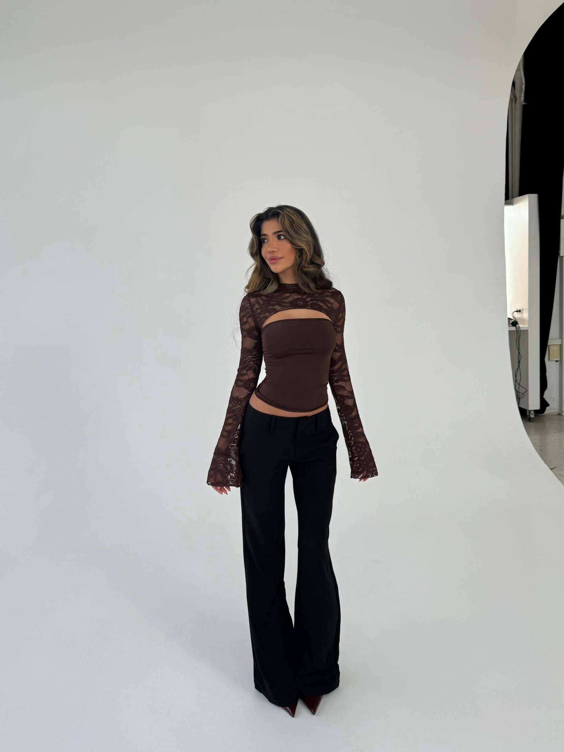 Livia low waist trousers (Buy 2 Free Shipping）