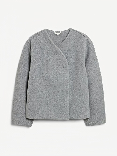 WOOL TEXTURED JACKET