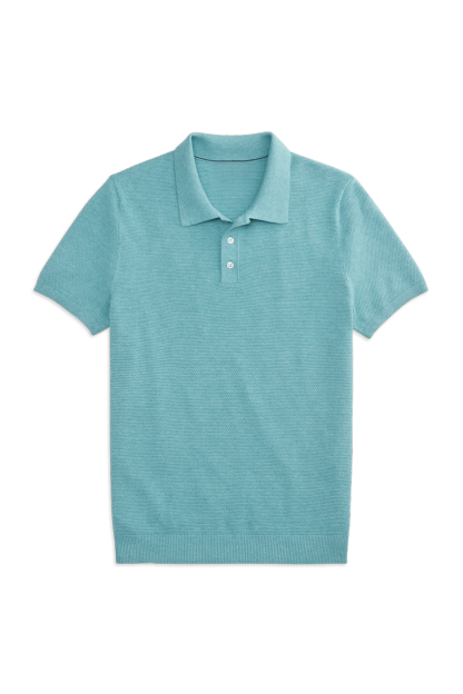 Tech Linen Sweater Polo