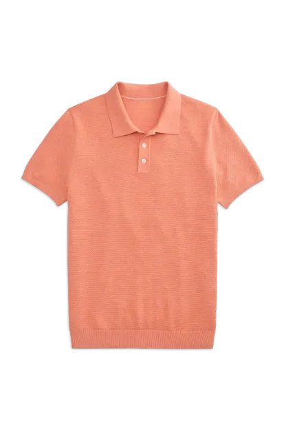 Tech Linen Sweater Polo