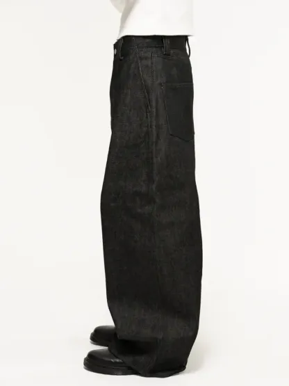JAPANESE SELVEDGE  CURVED-LEGS JEANS