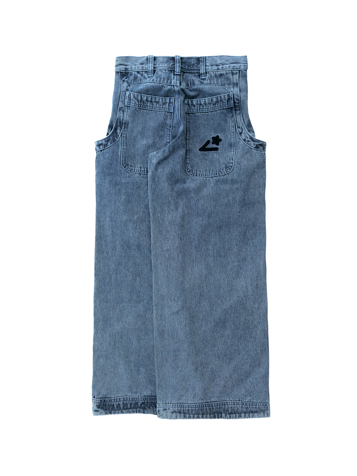 BLOCK POCKET DENIM