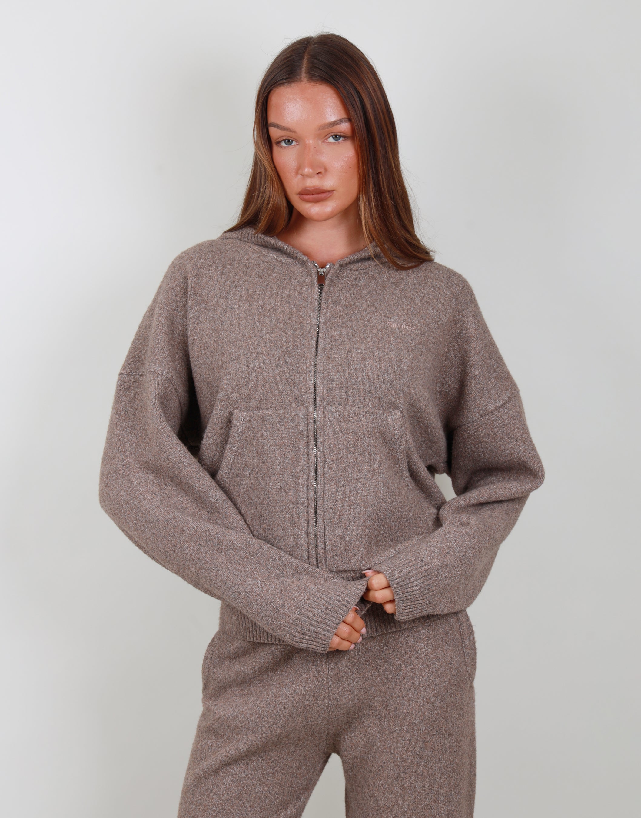 Oversized Zip Hoodie