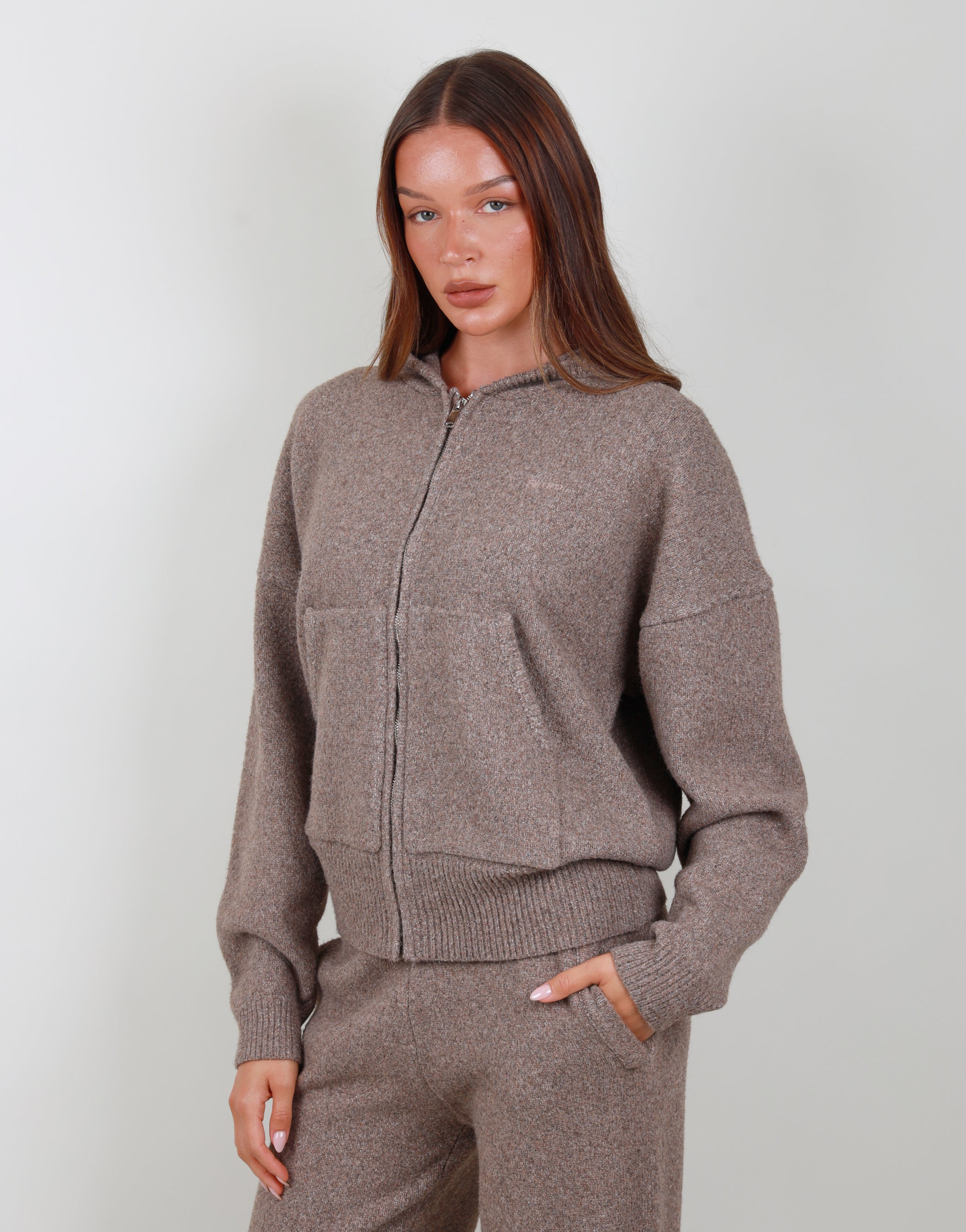 Oversized Zip Hoodie