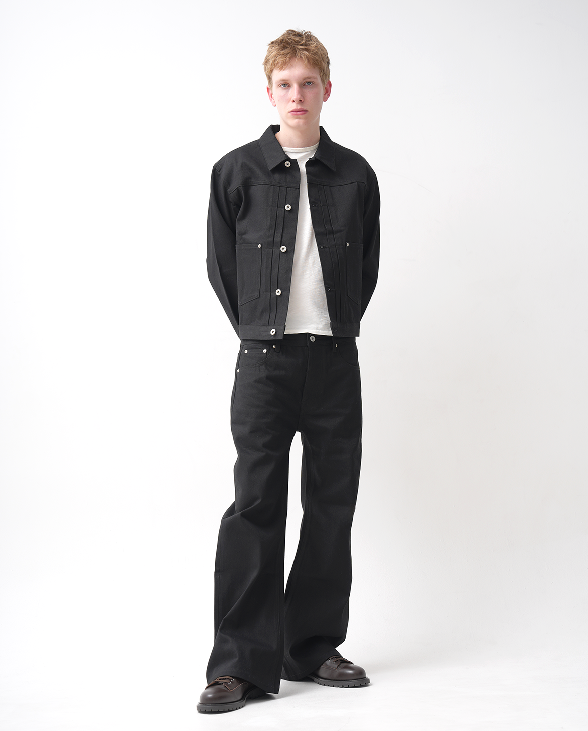 Raw Selvedge Bootcut Jeans