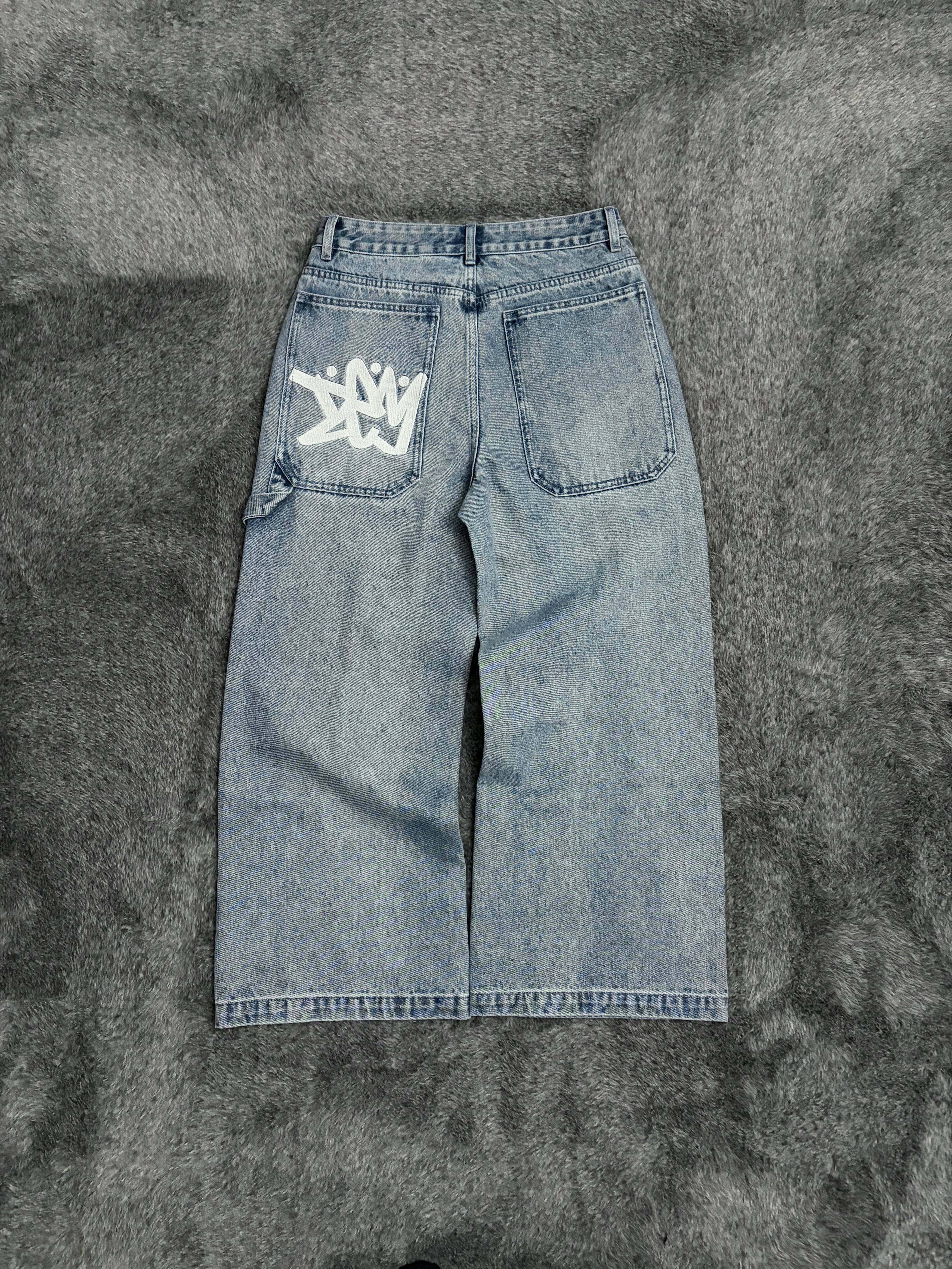 DEM BAGGY BLACK JEANS