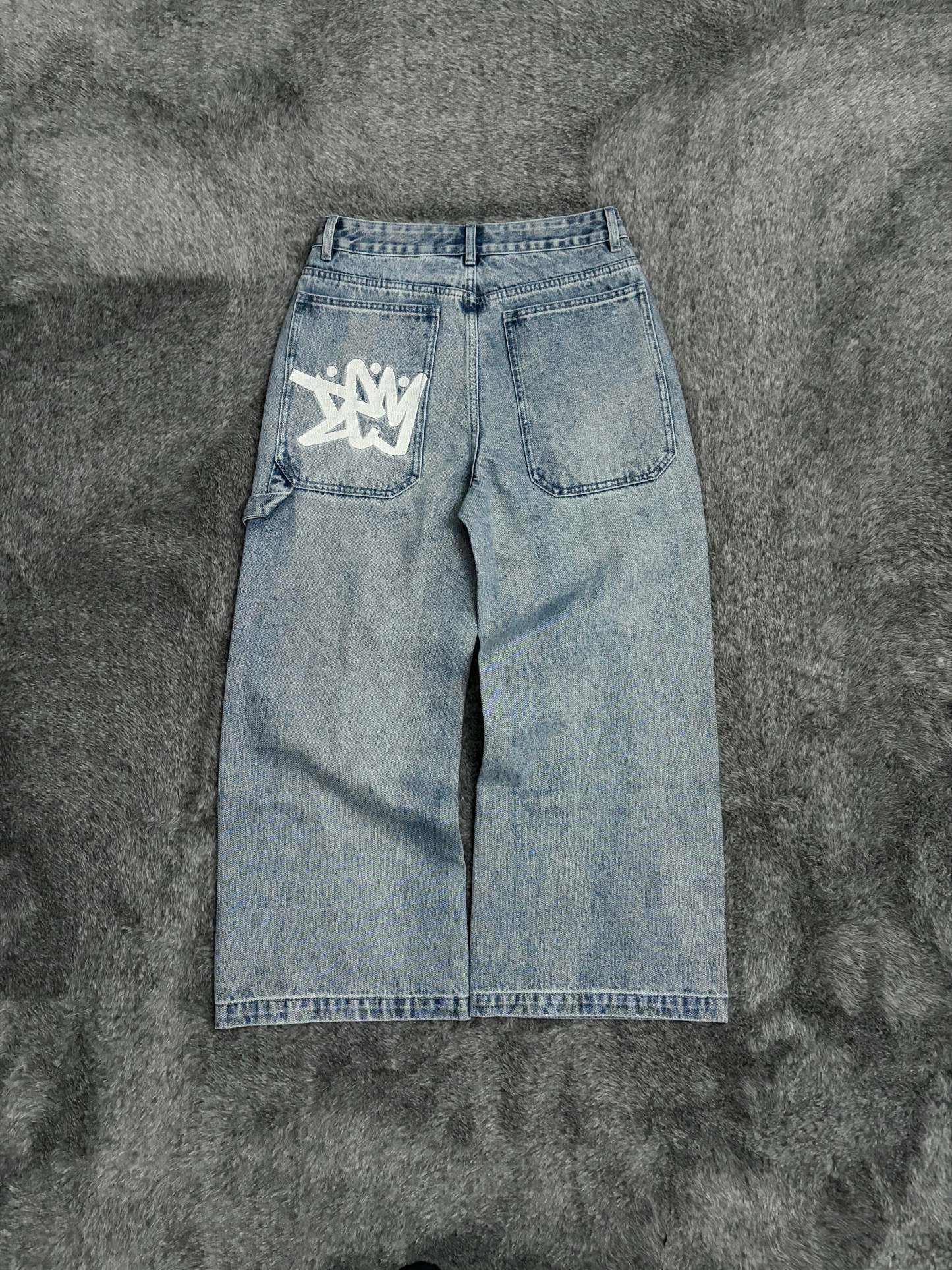 DEM BAGGY BLACK JEANS