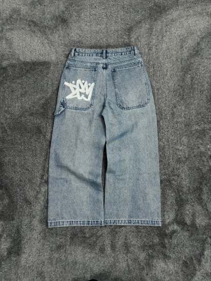 DEM BAGGY BLACK JEANS