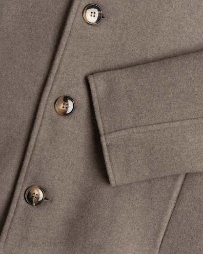 High Collar Wool Jacket