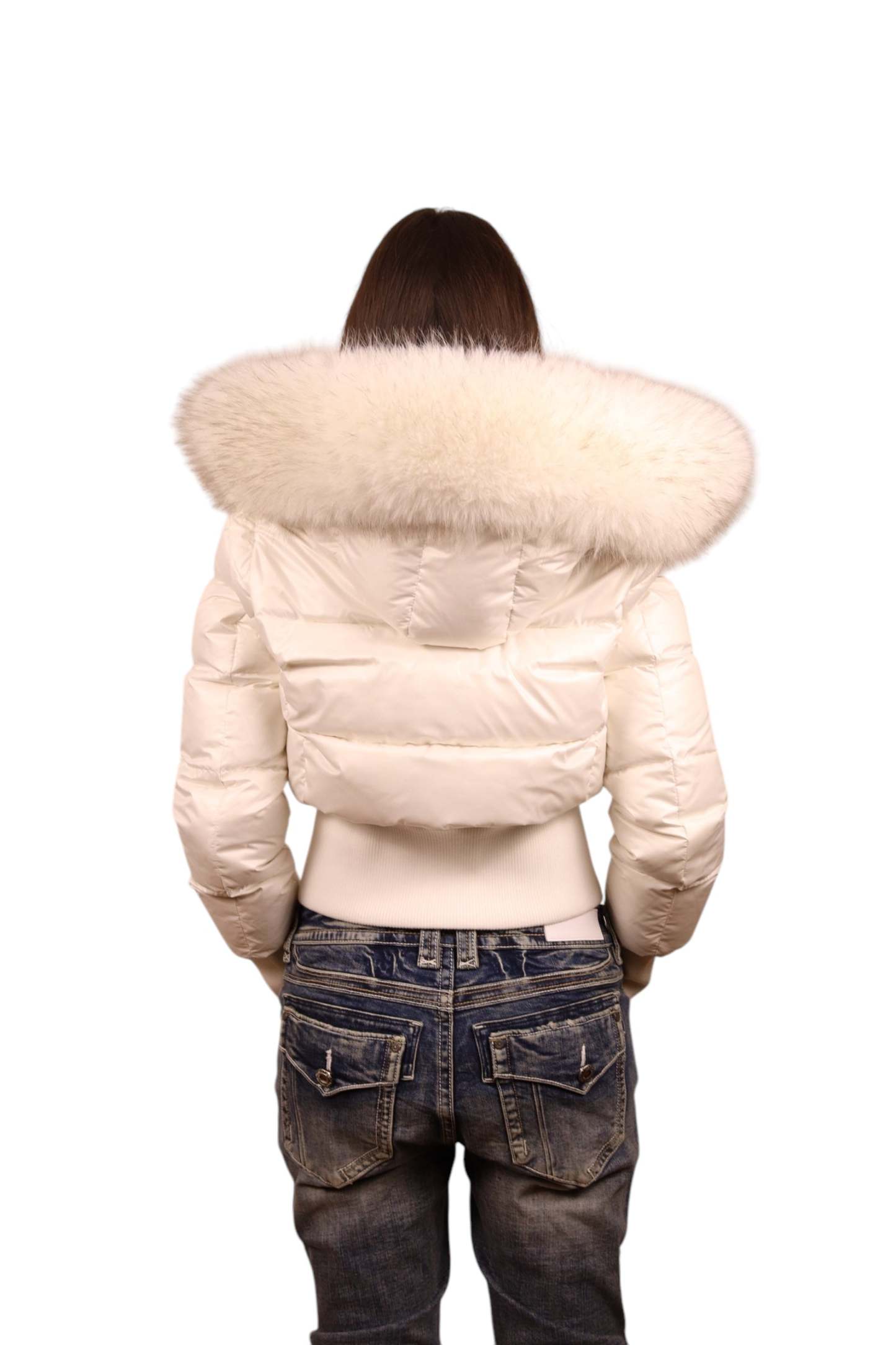 3 in 1 00s leather laqué jacket