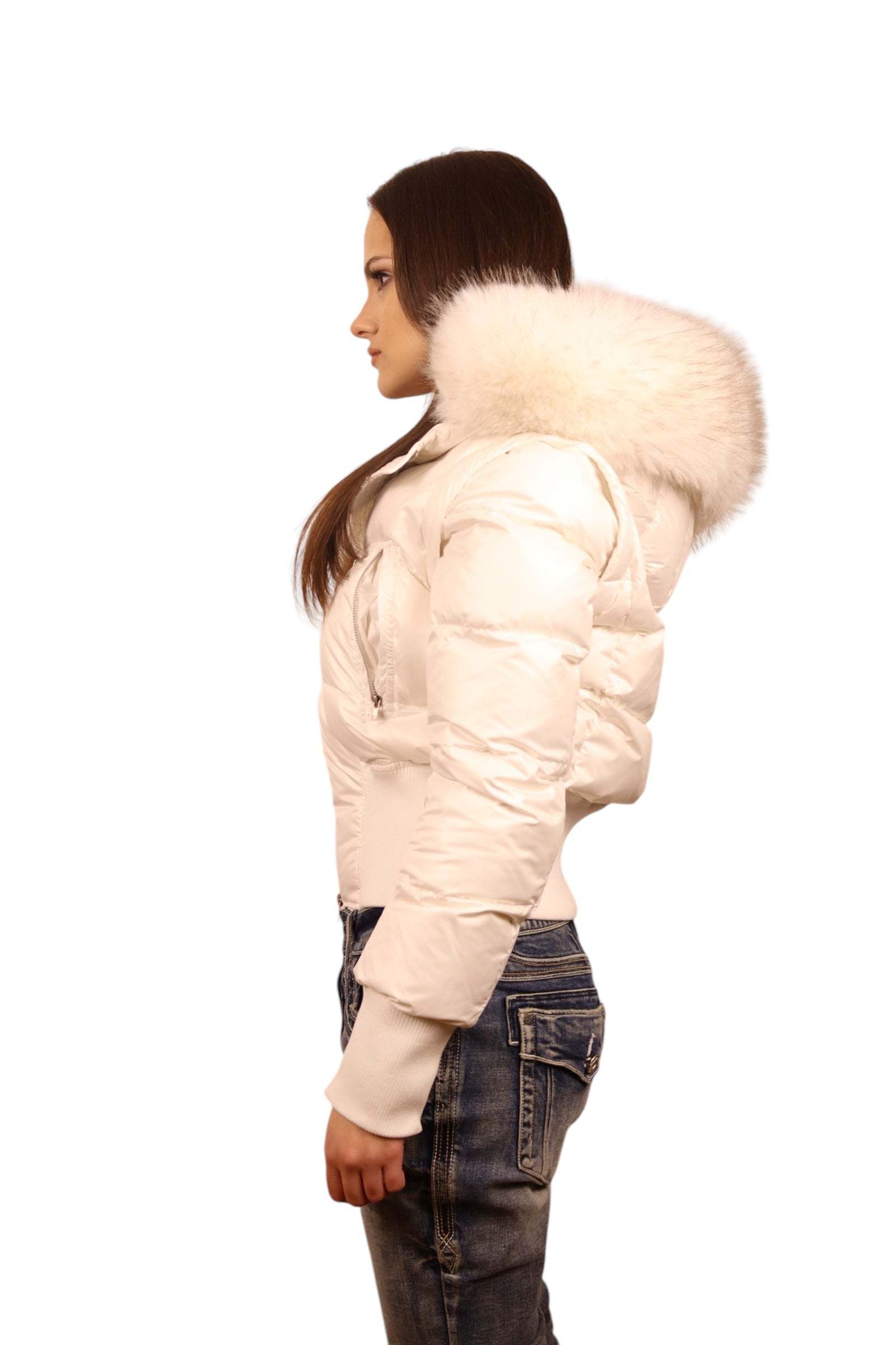 3 in 1 00s leather laqué jacket