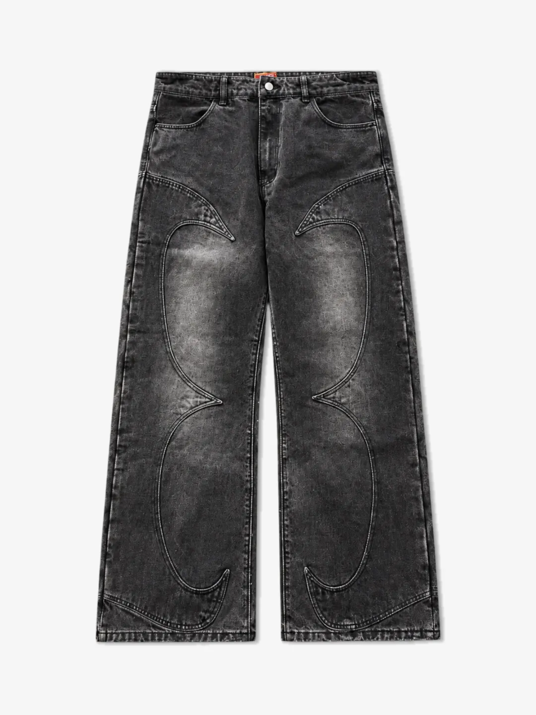 DENIM CELESTIAL CURVED SEAM JEANS