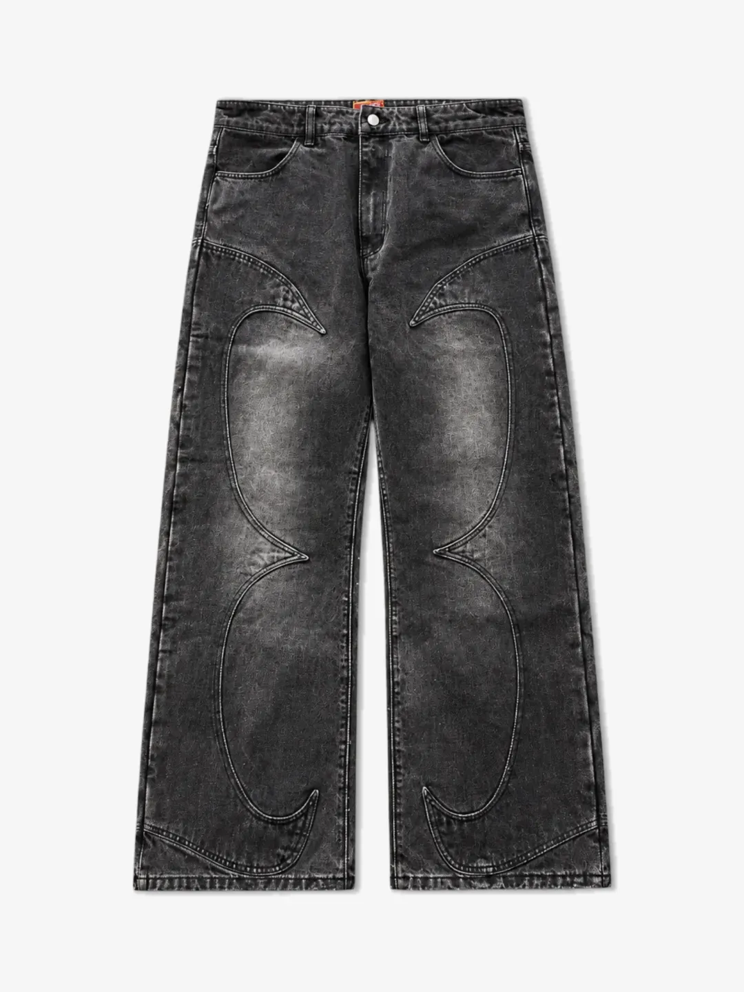DENIM CELESTIAL CURVED SEAM JEANS