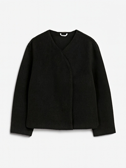 WOOL TEXTURED JACKET