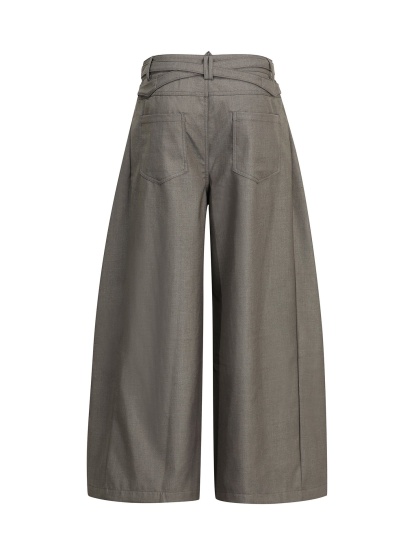 RETRO PLEATED TROUSERS