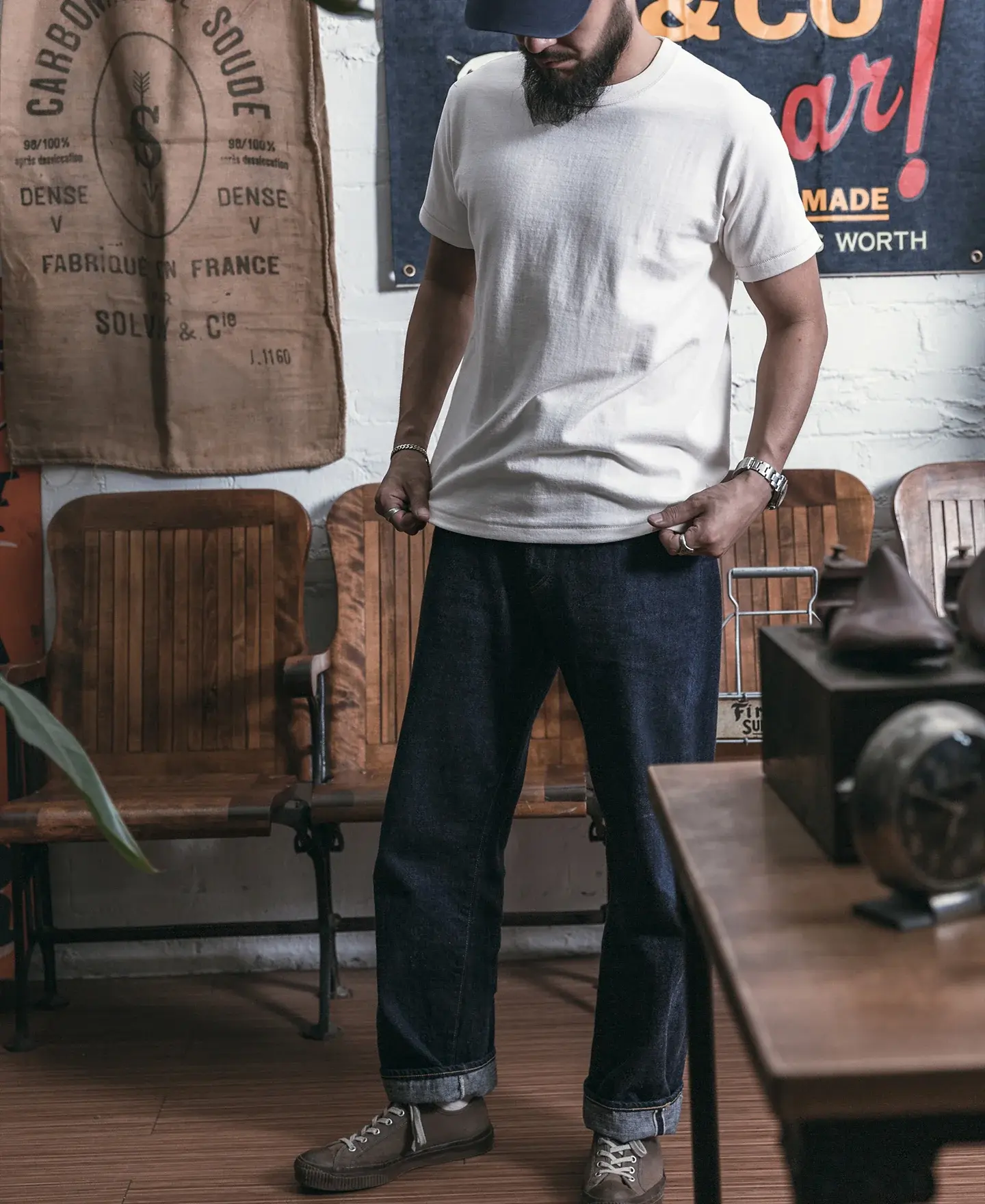 Loopwheel Tubular Athletic T-Shirt