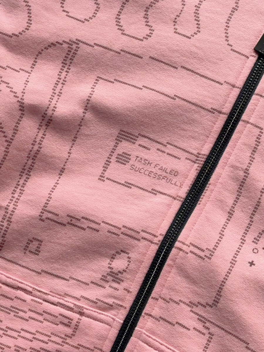 ''Error'' Pink Hoodie