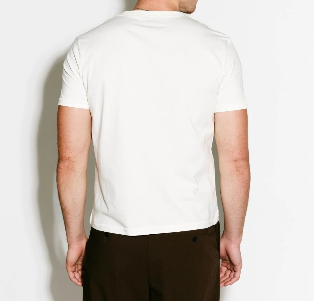 MUSCLE HALF CROP T-SHIRT