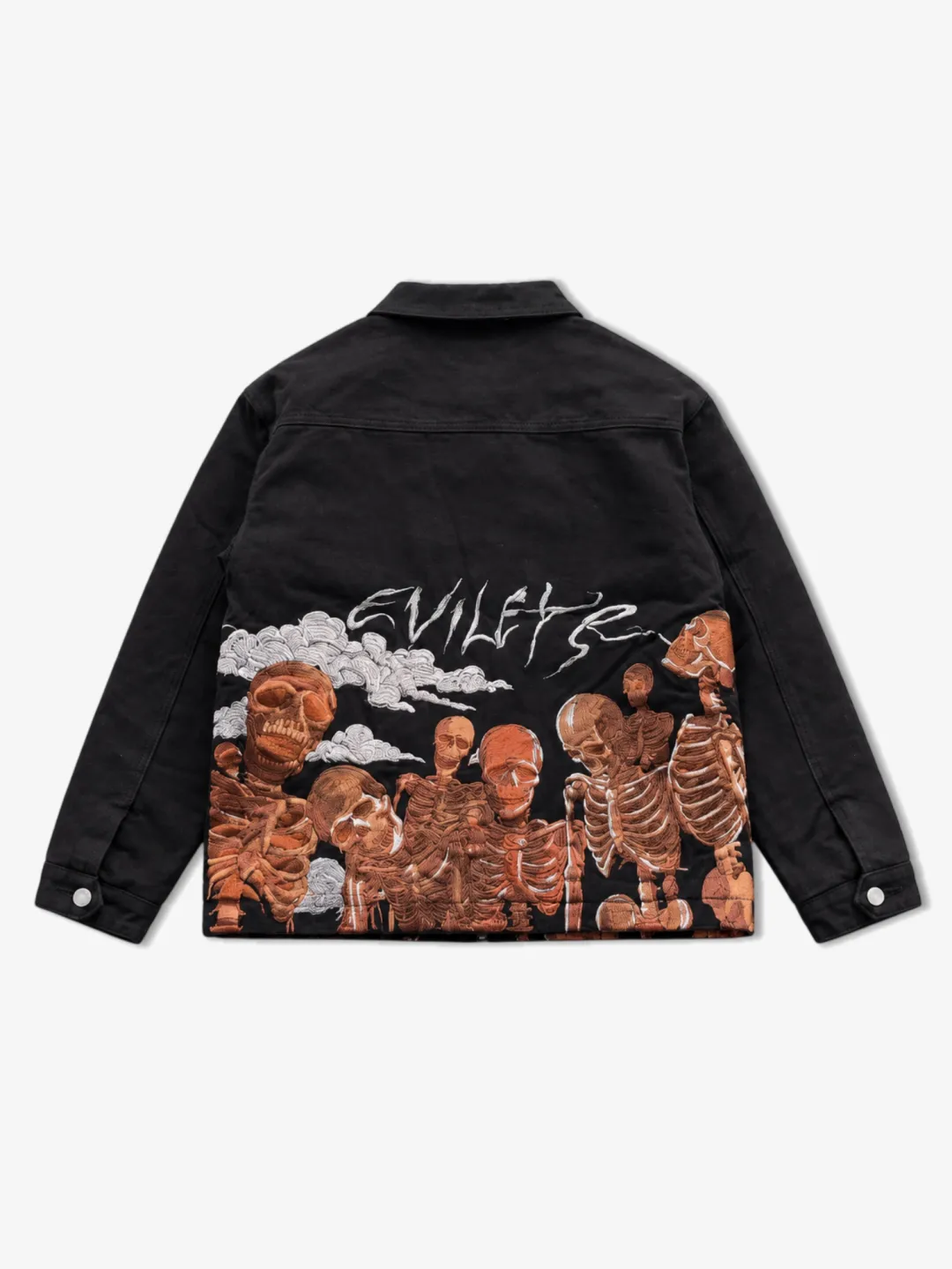 COTTON SKELETON WORK JACKET