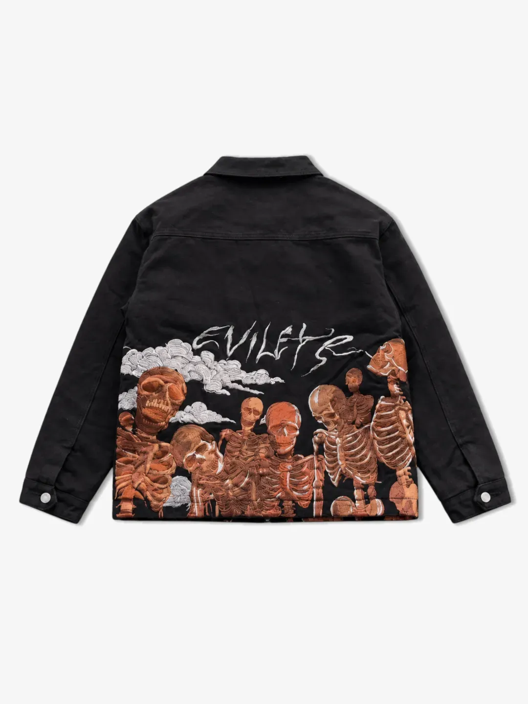 COTTON SKELETON WORK JACKET