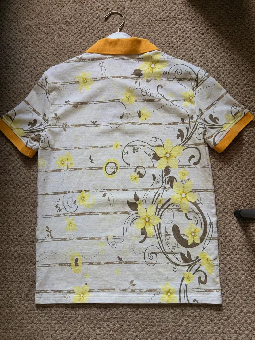Blossom Overload Floral Polo