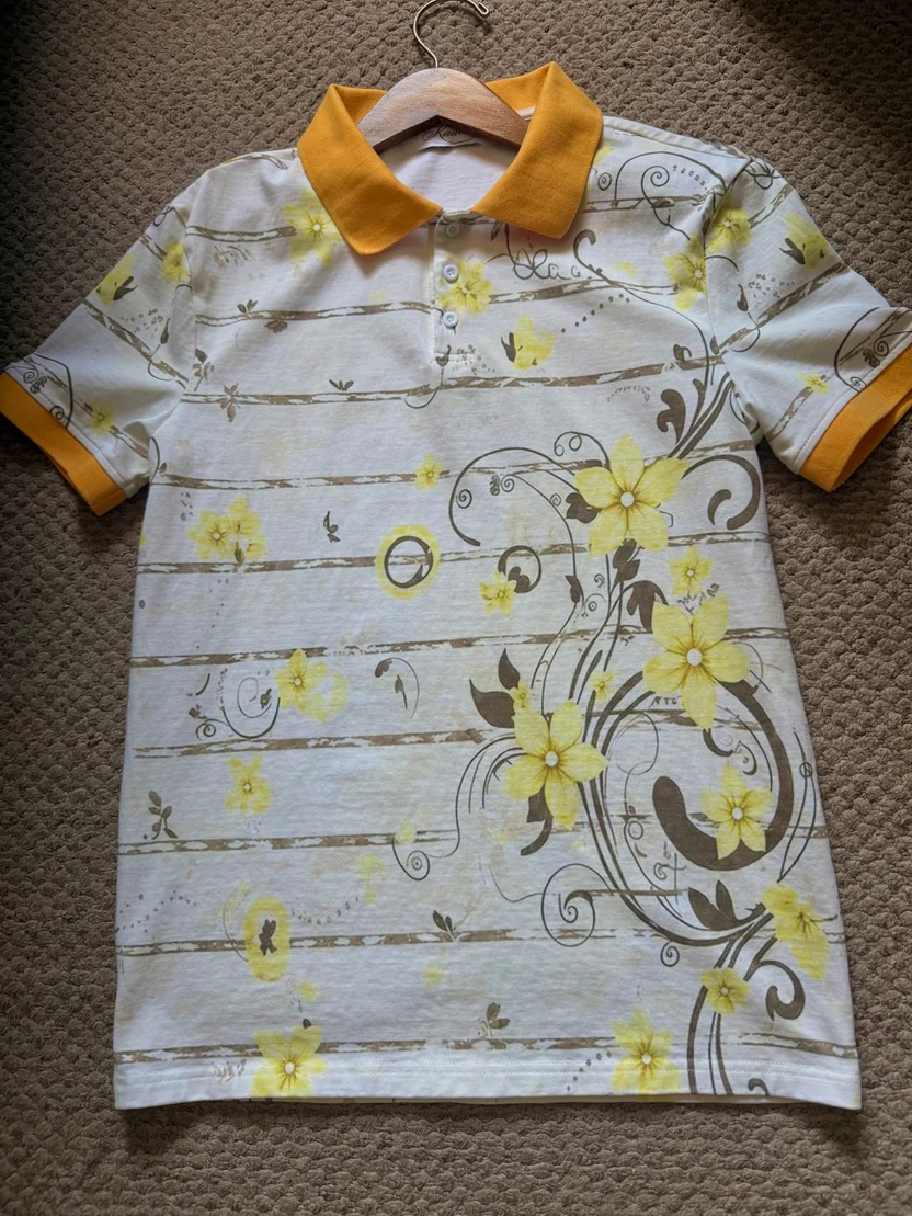 Blossom Overload Floral Polo