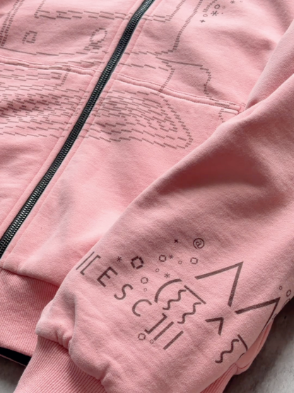 ''Error'' Pink Hoodie