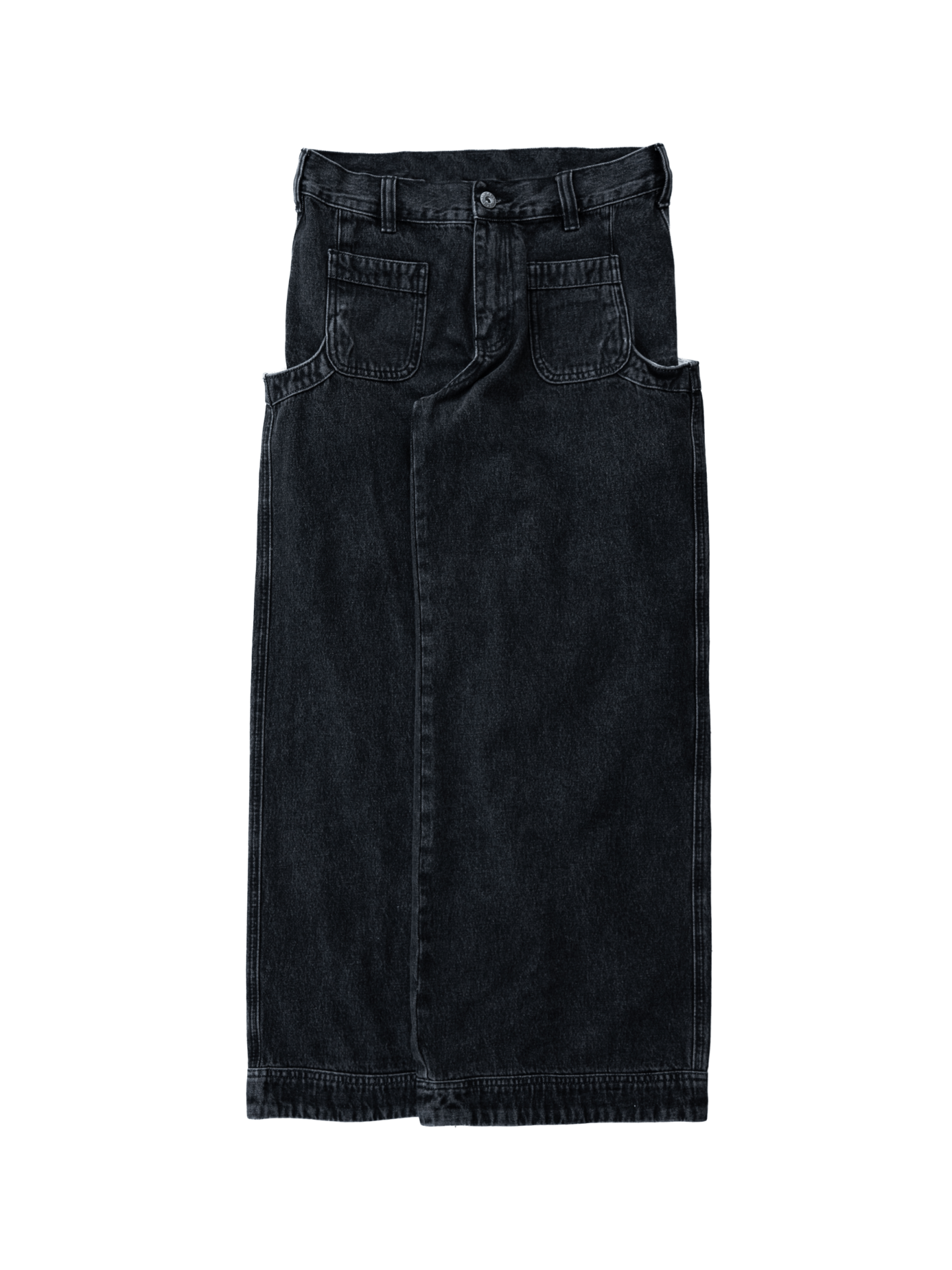 BLOCK POCKET DENIM