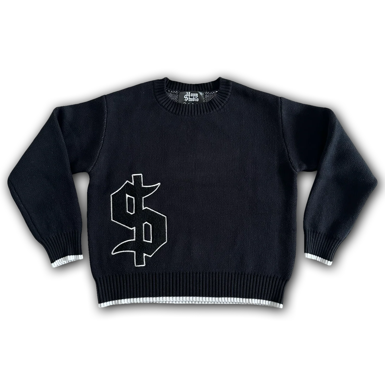 “BUY HAPPINESS” KNIT