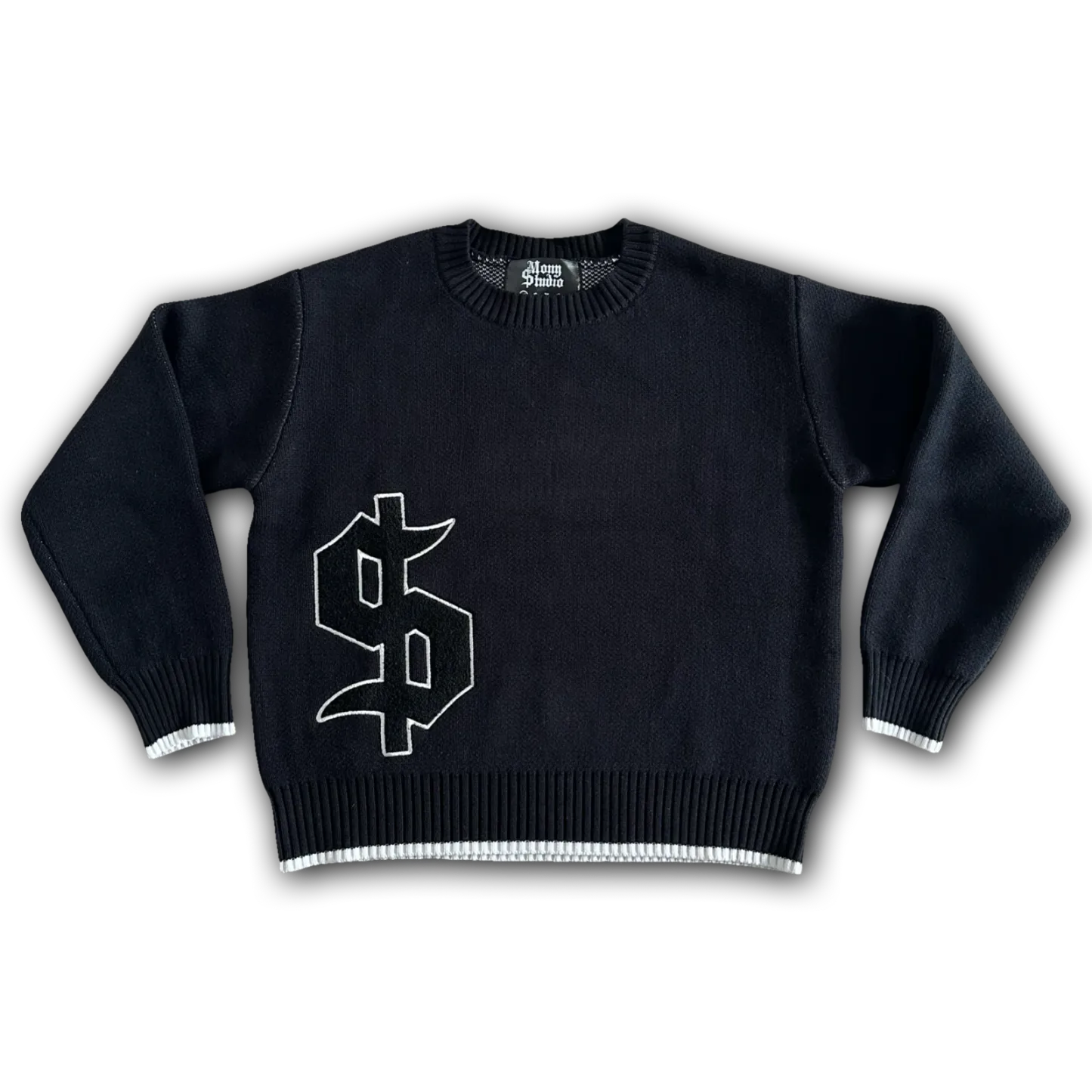 “BUY HAPPINESS” KNIT