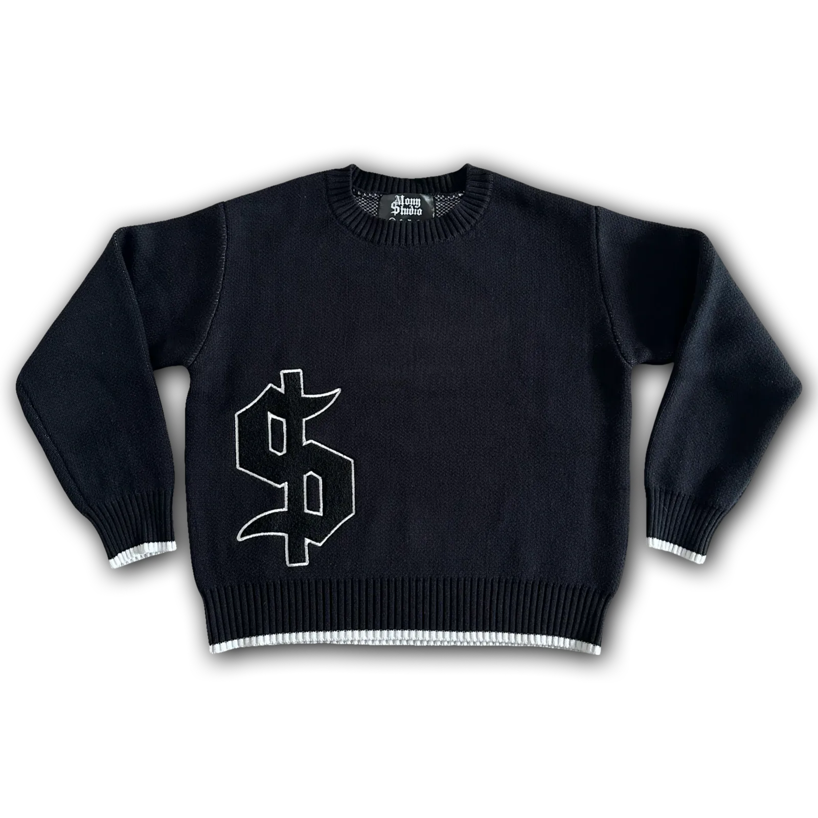 “BUY HAPPINESS” KNIT