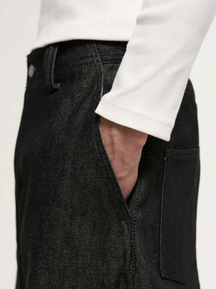 JAPANESE SELVEDGE  CURVED-LEGS JEANS