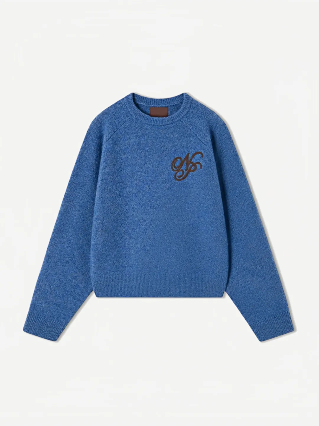 MELANGE BOXY KNIT SWEATER