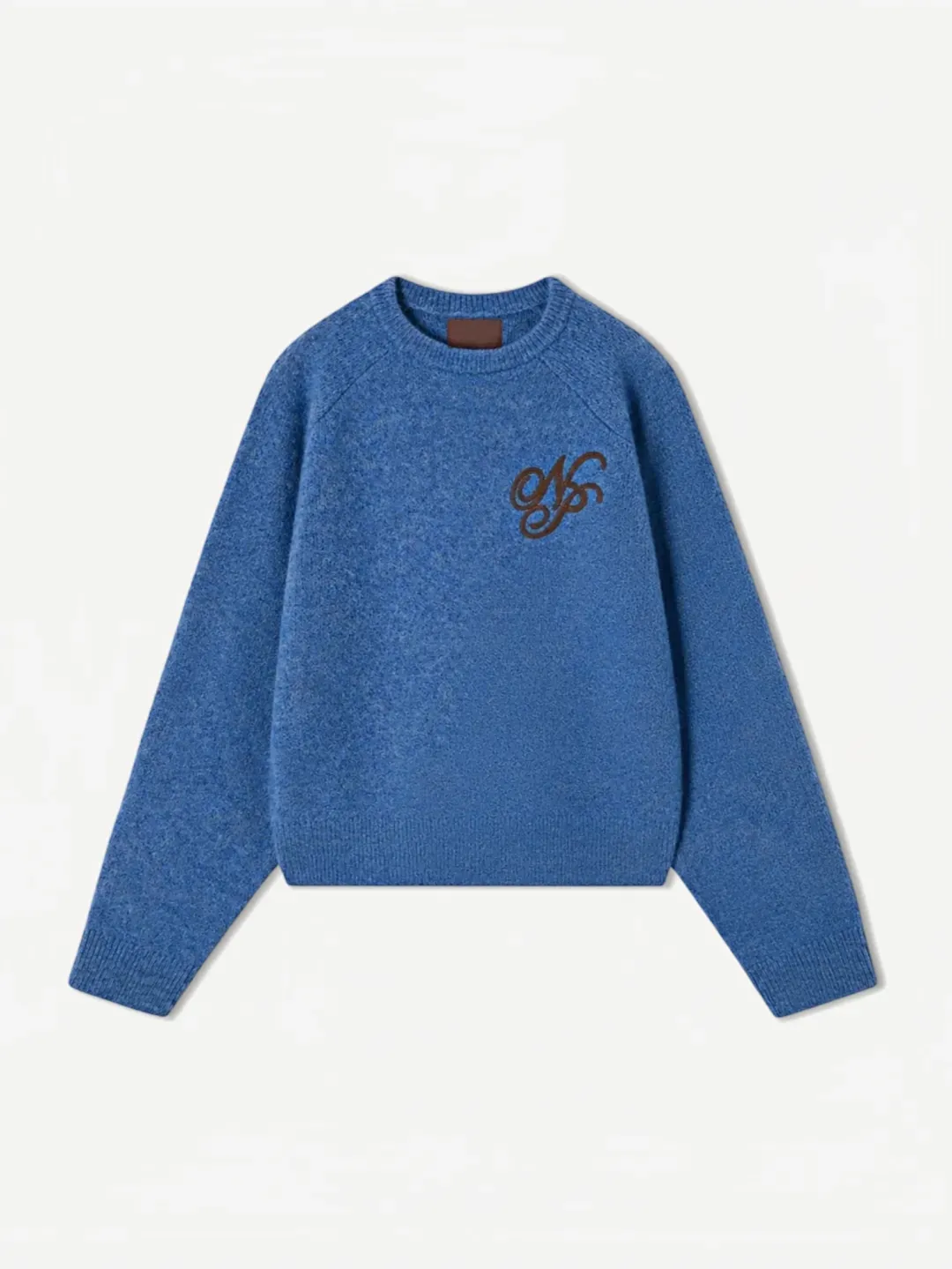 MELANGE BOXY KNIT SWEATER