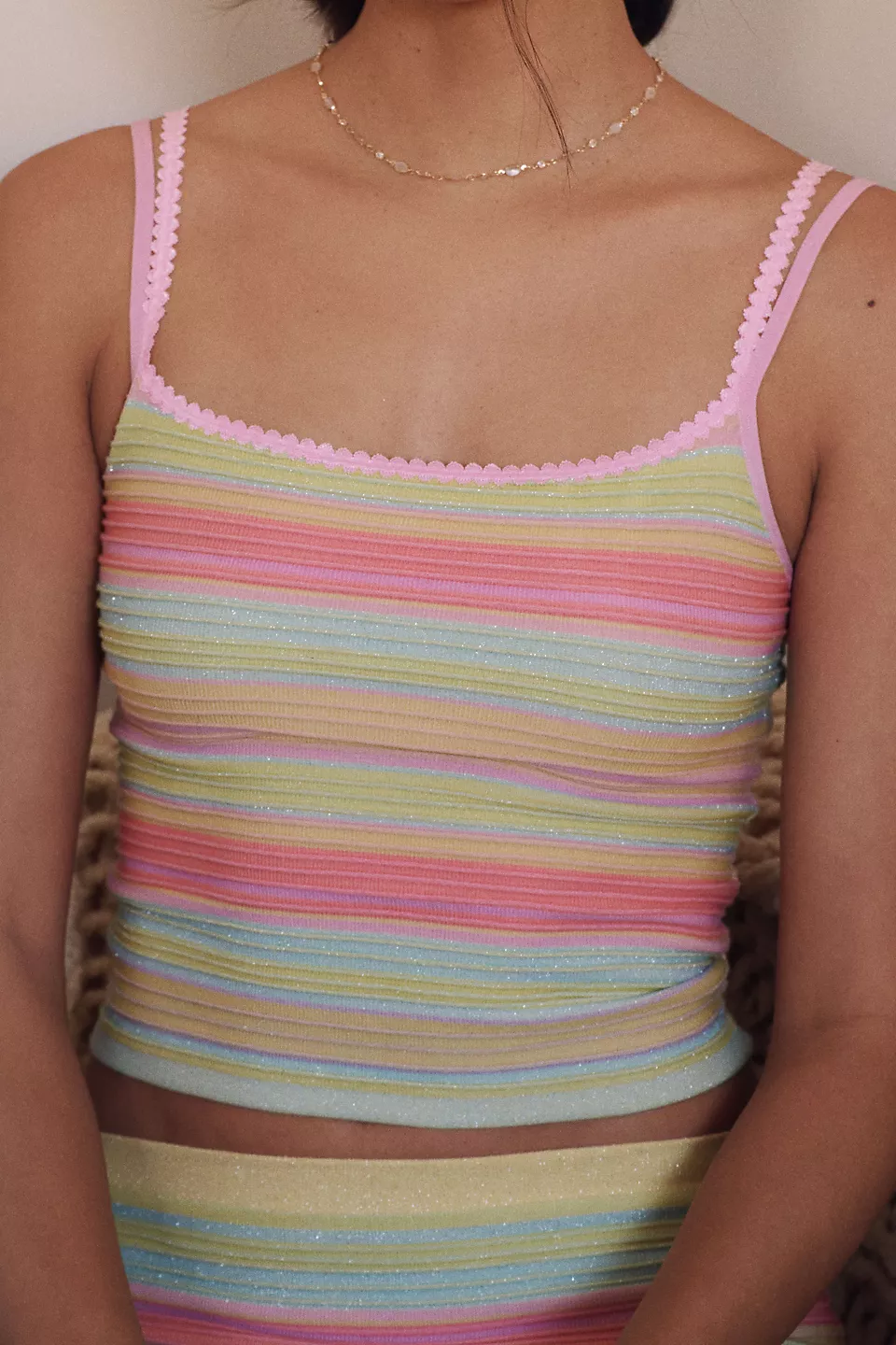 LyreBird Summer Sparkle Tank Top