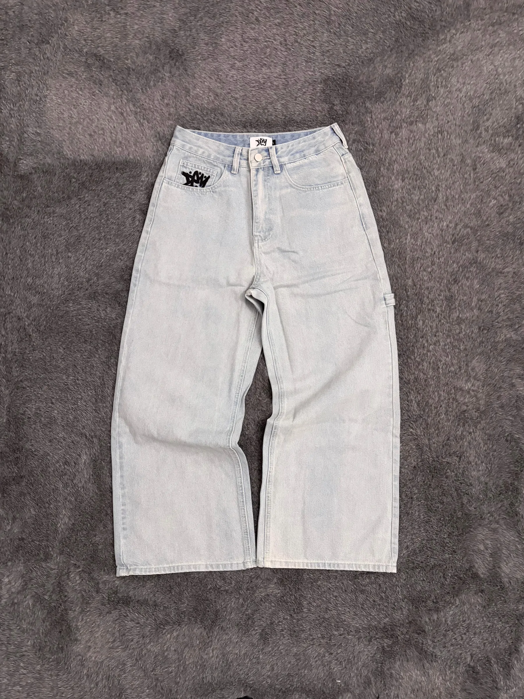 DEM BAGGY BLACK JEANS