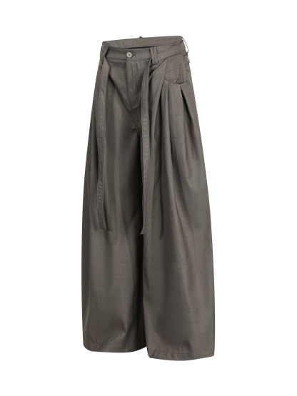 RETRO PLEATED TROUSERS