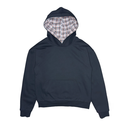 REVERSIBLE PLAID HOODIE