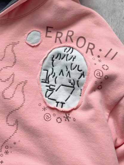 ''Error'' Pink Hoodie