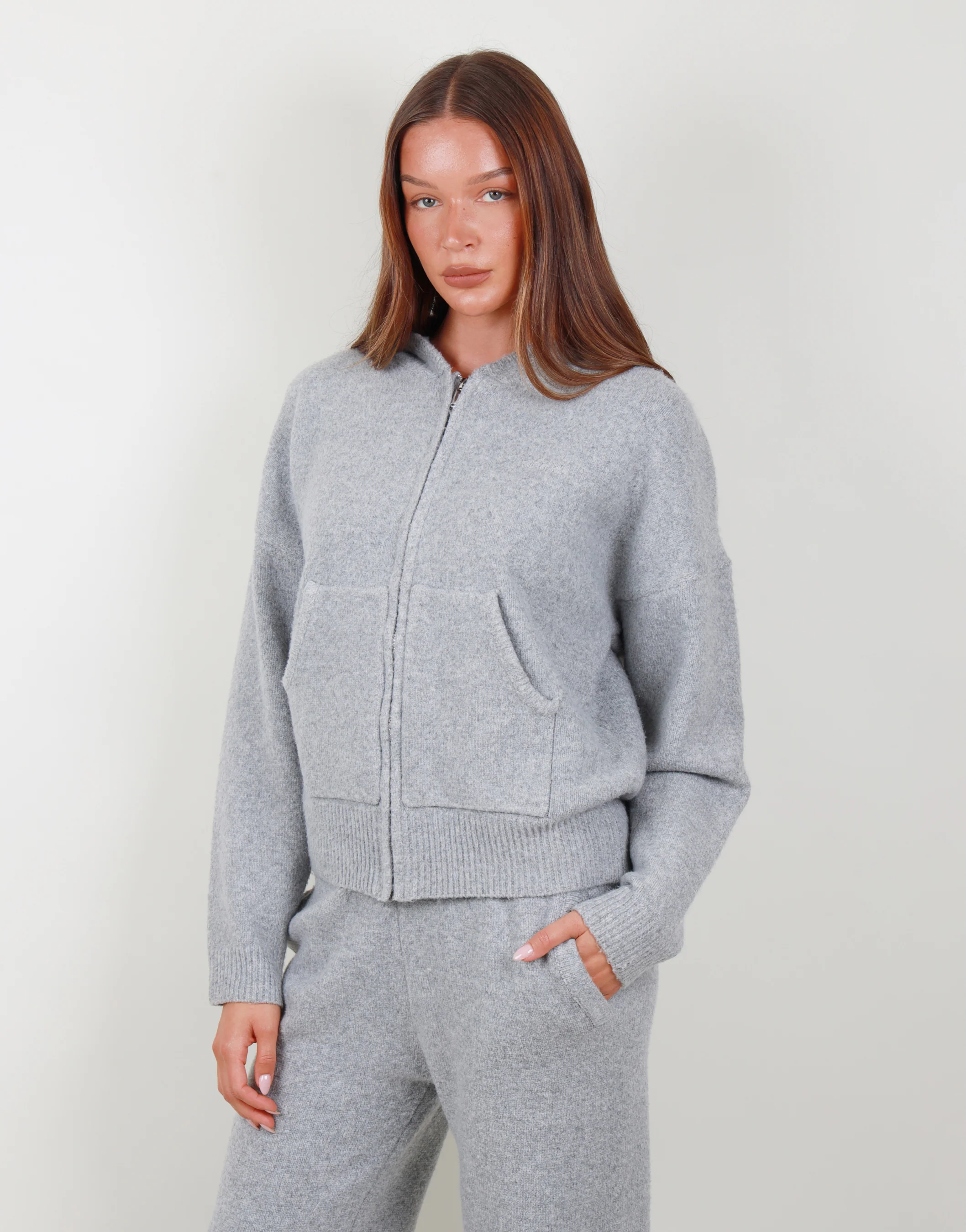 Oversized Zip Hoodie