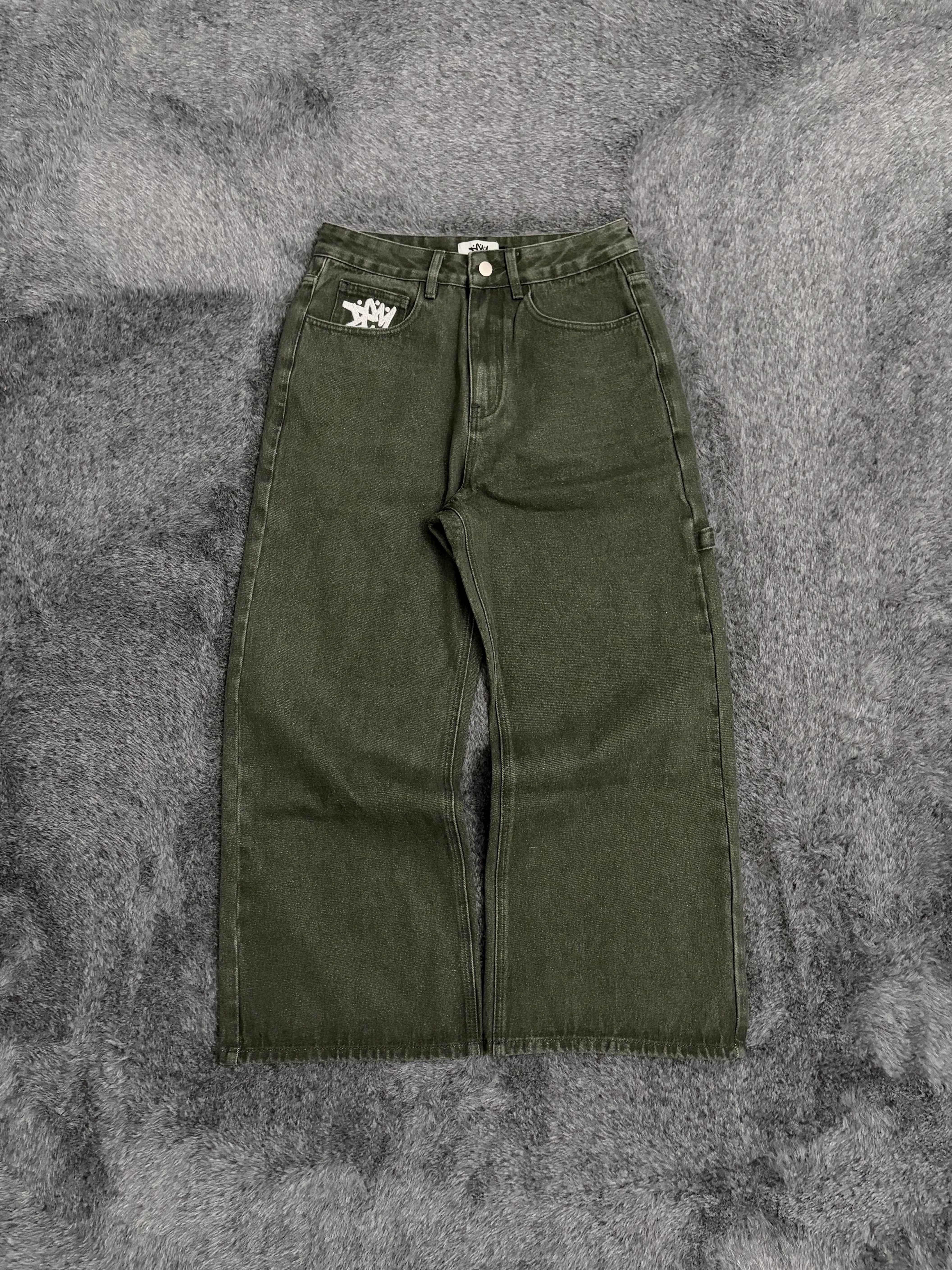 DEM BAGGY BLACK JEANS