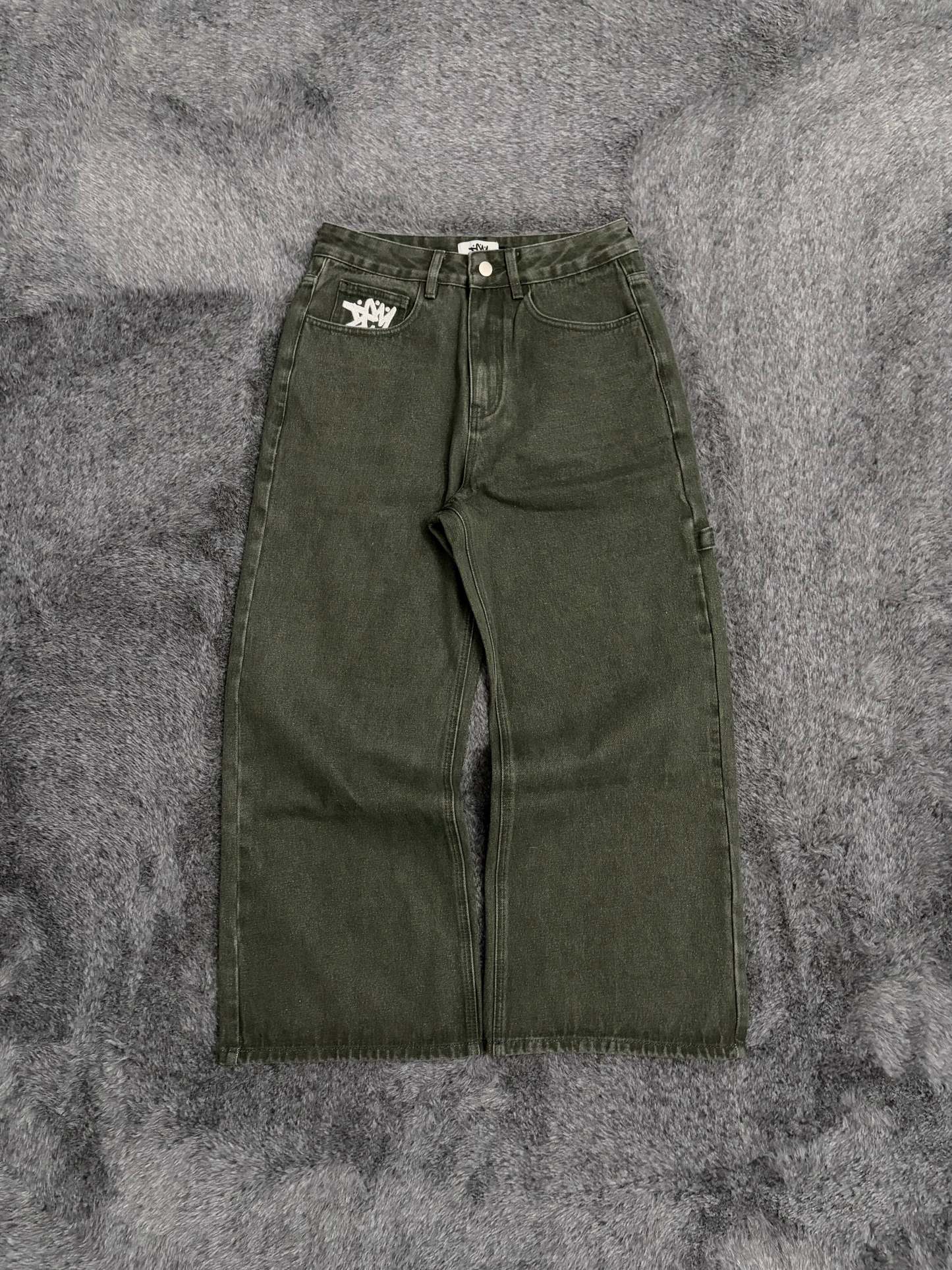 DEM BAGGY BLACK JEANS