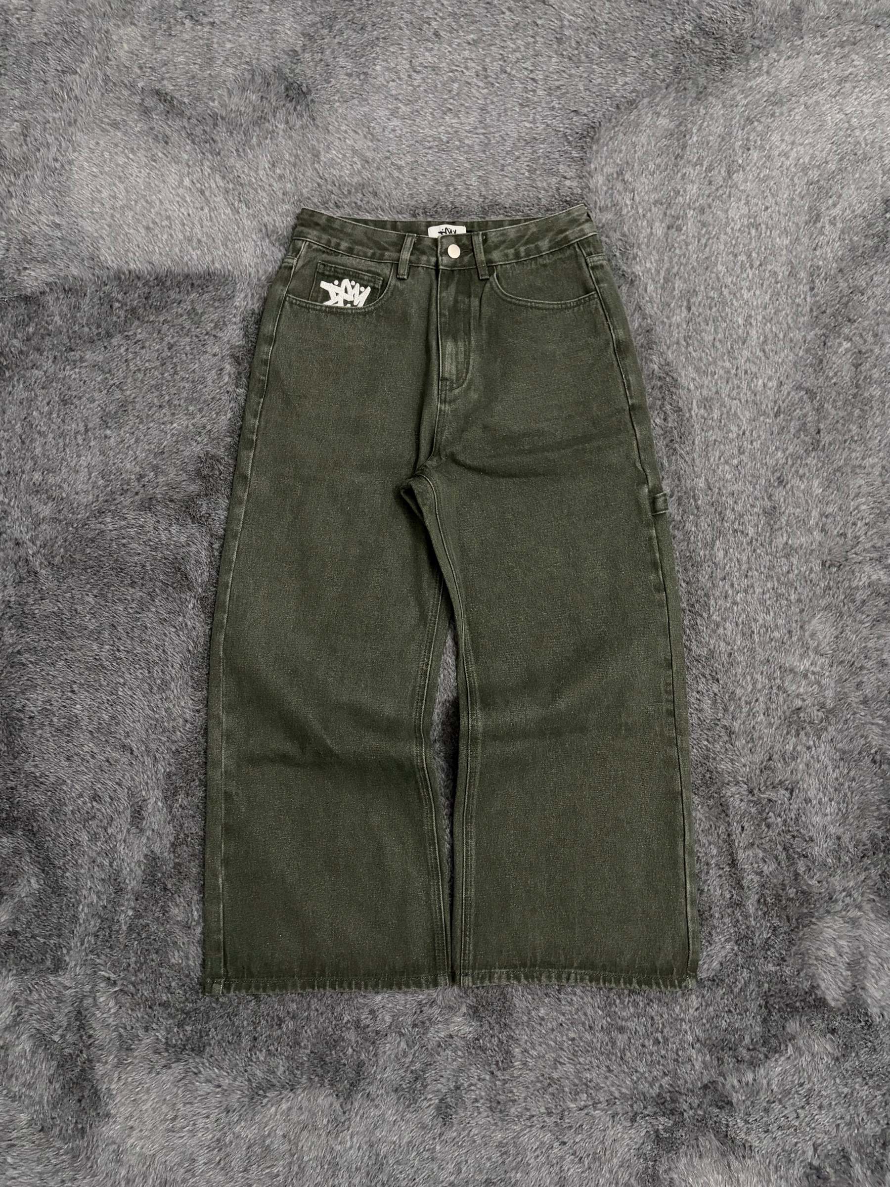 DEM BAGGY BLACK JEANS