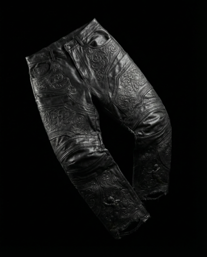 Armor Waxed Denim - black