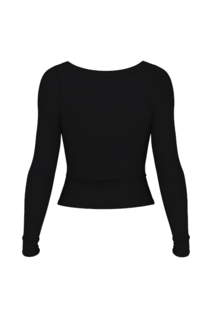 SnatchRib Crossover Longsleeve Top