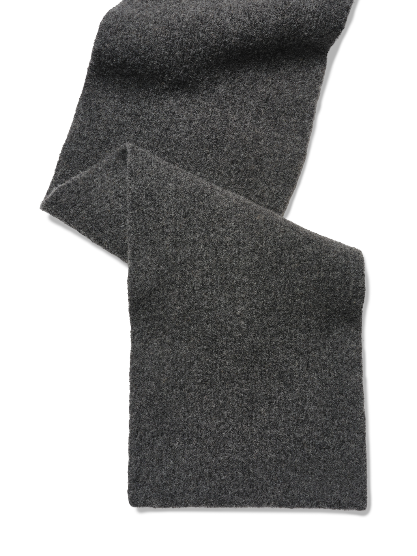 WOOL KNIT DUVET SCARF