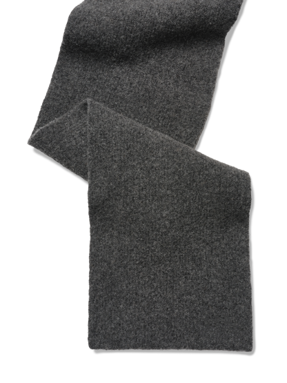 WOOL KNIT DUVET SCARF